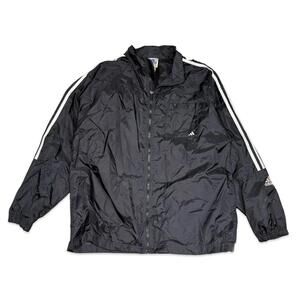 Adidas Three Stripes Y2K Windbreaker Jacket